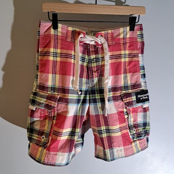 Abercrombie & Fitch Men's XS Cargo Swim Trunks - Picture 2 of 16